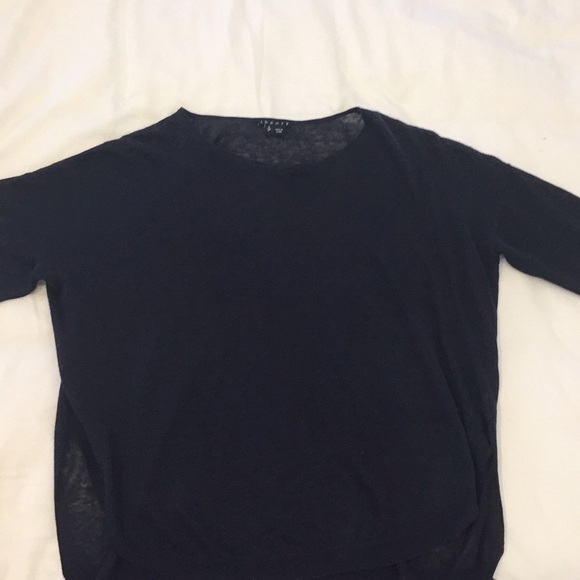 Theory mid sleeve sweater top - Picture 1 of 1